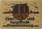 Deutschland, Deutsches Reich 10 Pfennig 1 x Notgeldschein, Brandenburg -