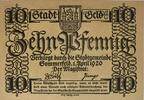 Deutschland, Deutsches Reich 10 Pfennig 1 x Notgeldschein, Stadt Sommerfeld, Notgeld -