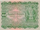 Österreich 100 Kronen Banknote -