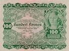Österreich 100 Kronen Banknote -