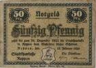 Deutschland, Deutsches Reich 50 Pfennig 1 x Notgeldschein, Stadt Reppen -