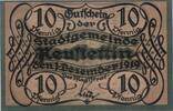 Deutschland, Deutsches Reich 10 Pfennig 1 x Notgeldschein, Stadt Neustettin in Pommern -