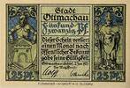 Deutschland, Deutsches Reich 25 Pfennig 1 x Notgeldschein, Stadt Ottmachau, Schlesien -
