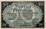 Deutschland, Deutsches Reich 50 Pfennig 1 x Notgeldschein, Stadt Aschersleben -