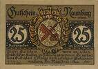 Deutschland, Deutsches Reich 25 Pfennig 1 x Notgeldschein, Notgeld Naumburg a. Saale -
