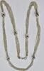Silberschmuck 925er Silber vintage 7- Reihig, Silbercollier 925er Silber Kette Collier -