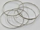 Silberschmuck 925er Silber vintage 5x Armreifen Lot, 835 + 925 Silber Silberarmreifen -