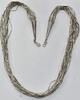 Silberschmuck 925er Silber vintage Silbercollier Sterlingsilber Kette Collier, mehrreihig -