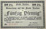 Deutschland, Deutsches Reich 50 Pfennig 1 x Notgeldschein, Stadt Itzehohe, Schleswig-Holstein -