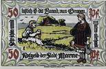 Deutschland, Deutsches Reich 50 Pfennig 1 x Notgeldschein, Stadt Marne -