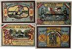 Deutschland, Deutsches Reich 4 x 50 Pfennig 4 x Notgeldschein, Steinfeld, Schleswig-Holstein -