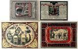 Deutschland, Deutsches Reich 25,40,60,75 Pfennig 4 x Notgeldschein, Stadt Stedesand, Schleswig-Holstein -