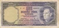 Türkei Türkiye 500 Türk Lira Lirasi 1968 Besyüz Türk lirasi Türkiye Cumh... 180,00 EUR Differenzbesteuert nach §25a UStG zzgl. 3,00 EUR Versand