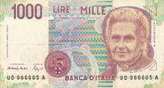 Italien 1000 Lira Banknote -