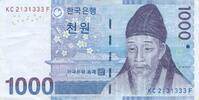 Südkorea 1000 Won Banknote -