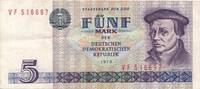 Deutschland DDR 5 Mark Banknote -