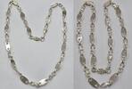 Silberschmuck Silberkette 925er Silber Silbercollier Plattenkette Steigbügelkette -