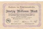 Langenschwalbach 50 Millionen Mark Gutschein des Untertaunuskreises -