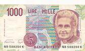 Italien unc Banknote -