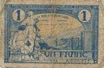 Frankreich 1 Franc Banknote -