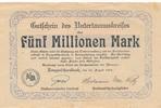 Langenschwalbach 5 Millionen Mark Gutschein des Untertaunuskreises -
