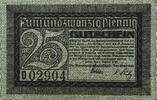 Deutschland, Deutsches Reich 25 Pfennig 1 x Notgeldschein, Stadt Zittau -