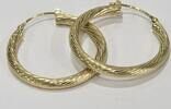 Goldschmuck Gelbgold 8K 333 er Gold Ohrringe Creolen Goldohrringe -