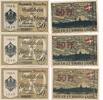 Deutsches Reich Deutschland 3x 50 Pfennig Notgeldschein, Broacker Broager, Schleswig-Holstein -