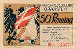 Deutsches Reich Deutschland 50 Pfennig Notgeld, Stadt Gravenstein Graasten, Schleswig-Holstein -