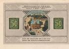 Deutsches Reich, Schleswig-Holstein Lübeck 50 Pfennig Notgeld, Hilfsschein für den 1. Nordischen Briefmarkensammler und Händler Tag -