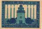 Deutsches Reich Deutschland 50 Pfennig Großgeldschein, Stadt Neumünster, Schleswig-Holstein -