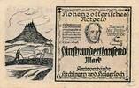 Deutsches Reich Deutschland 500 tausend Mark Großgeldschein, Inflation, Hechingen und Haigerloch ( Hohenzollern ) -