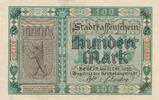 Deutsches Reich Deutschland 100 Mark Notgeld, Brandenburg, Berlin -