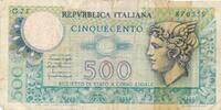 Italien 500 Lire Banknote -