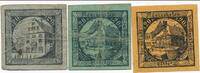 Deutsches Reich Deutschland Bayern 3x 20 Pfennig Notgeld, Königshofen, 3 Stück -