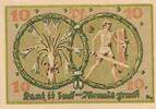 Deutsches Reich Deutschland Bayern 10 Pfennig Notgeld, Stadt Immenstadt -