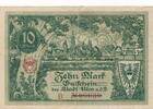 Deutsches Reich Deutschland Württemberg 10 Mark Notgeldschein Stadt Ulm -