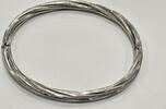Silberschmuck 925er Silber vintage 925er Silber Armreif gedreht Silberarmreif -