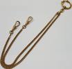 Antike Uhr Taschenuhr Chatelaine Uhrenkette Double -