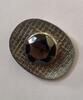 Anhänger/Brosche mit Rauchquarz 925er Sterling Silber Silberschmuck -