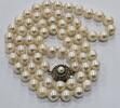 Perlenschmuck Silberschmuck Perlenkette Akoya Perlen 835 Silber Perlencollier -