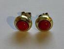 Antikschmuck Korallenstecker Ohrstecker antiker Modeschmuck -