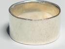 Silberschmuck 925er Silber Breiter Ring Vintage Sterling Silberring -