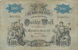 Kaiserreich Deutsches Reich Deutschland Baden 100 Mark Großgeldschein, Badische Bank Mannheim -