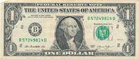 USA - Vereinigte Staaten v. Amerika $ 1 Dollar Banknote -