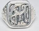 Silberschmuck 925er Silber Silberring gravuren, Herrenring -