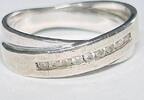 Silberschmuck 925er Silber Silberring mit Zirkonia, Damenring -