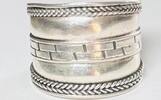 Silberschmuck 925er Silber Vintage Sterling Silber Drehring -