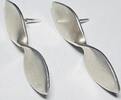 Silberschmuck 925er Silber Lange silberne Ohrringe -