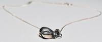Silberschmuck 925er Silber Halskette mit Boxhandschuh -